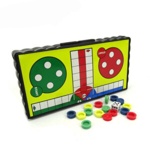 Wholesale Cheap Chess Toy Ludo Board Game Set Boards Folding Ludo Game Board With Showing Box for Kids