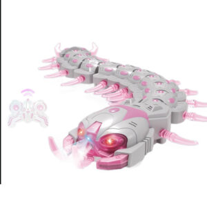 2.4G Luminous Extended Version of Remote Control Mechanical Spray Centipede Simulation Reptile Electric Toy Animal Toys