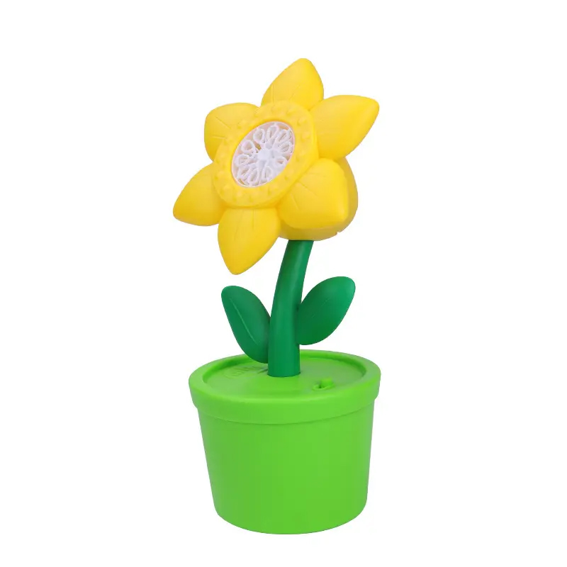 Sommer Bestseller elektrische Ton und Licht Rose Blase Maschine Spielzeug Blume Blasen machen Outdoor Kinder für Haus Hinterhof - Bild 4