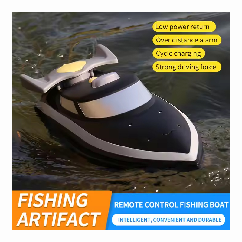 4Ch Remote Control 7km/h Small Fish Boat Rc Double Motor Nesting Fishing Boats Toys for Adult - Imagem 3