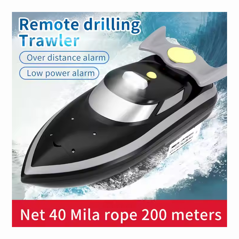 4Ch Remote Control 7km/h Small Fish Boat Rc Double Motor Nesting Fishing Boats Toys for Adult - Imagem 5