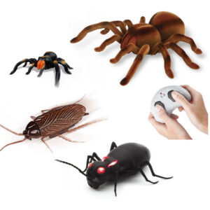Infrared Remote Control Ant Insect Toy with Light Made of Durable Plastic Operates on Electric Power