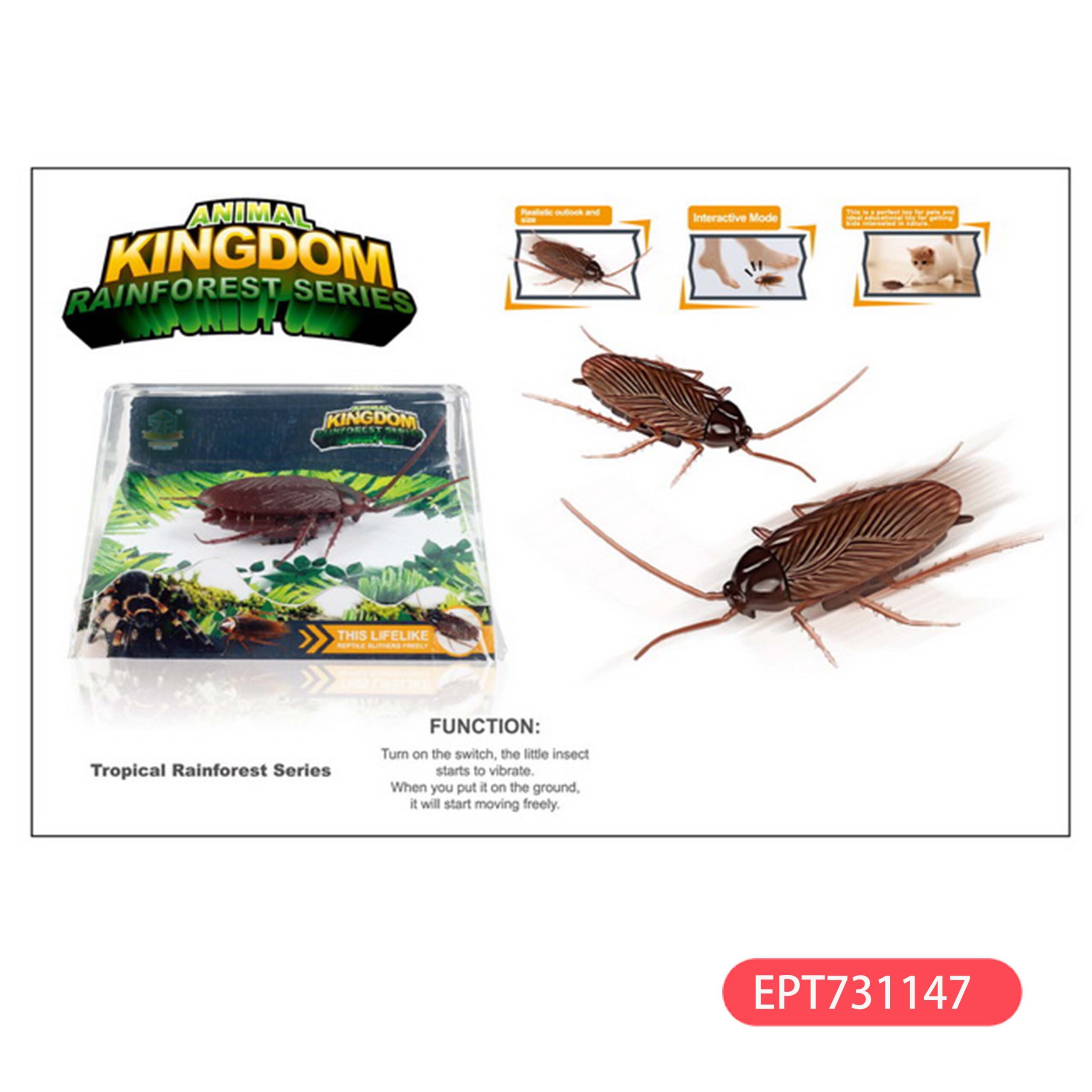 Infrared Remote Control Ant Insect Toy with Light Made of Durable Plastic Operates on Electric Power - Image 6