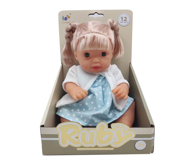 12 Bonecas reborn de silicone para bebê molhado e bebida com polegadas 12 Sons - Imagem 5
