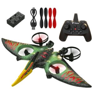 2.4G RC Induktion Pterodaktylus Netflix Spielzeug Quadcopter Starrflügel Flyer Spielzeug Flugsaurier Ferngesteuertes Flugzeugspielzeug