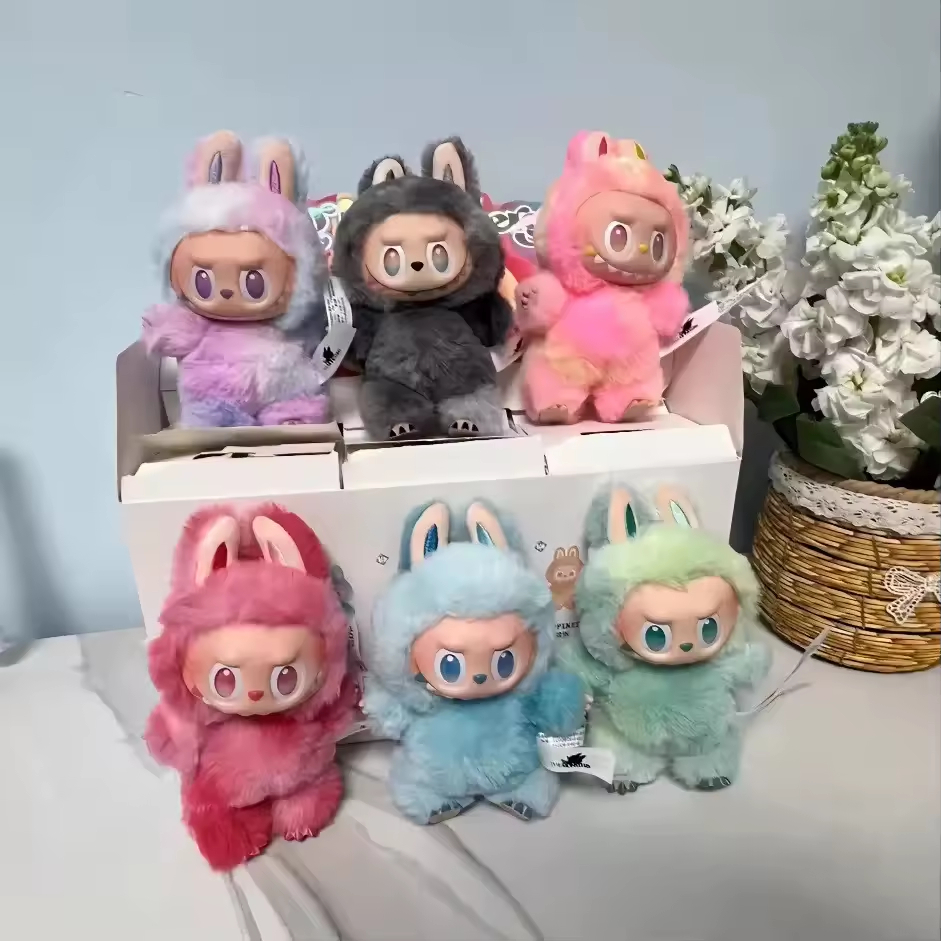 V3 Pop Mart Labubu, alta calidad, serie Monsters, muñecos de peluche, juguetes, cajas ciegas - Imagen 2
