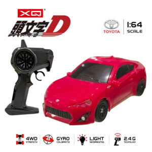 Ursprünglicher D 4WD 2.4G 1:64 Toyota GT86 Mini RC Drift-Rennwagen mit Lichtern