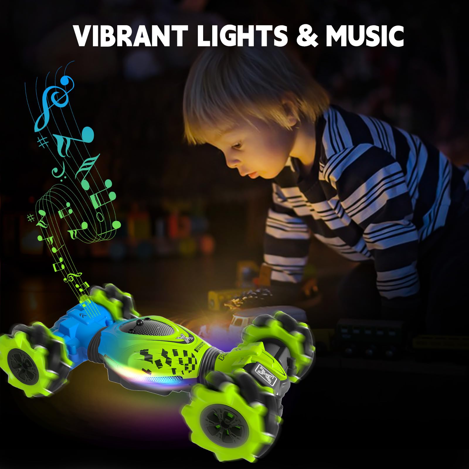 4wd Remote Control Car Toys Sensor Vehicle Stunt Crawler Drift Remote Watch Control Rc Car for Adults with High Speed - Bild 2