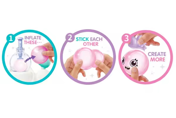 Artes criativas artesanato diy brinquedos de plástico para inflador de balão mágico novidade brinquedos educativos para crianças unissex e crianças - Imagem 5