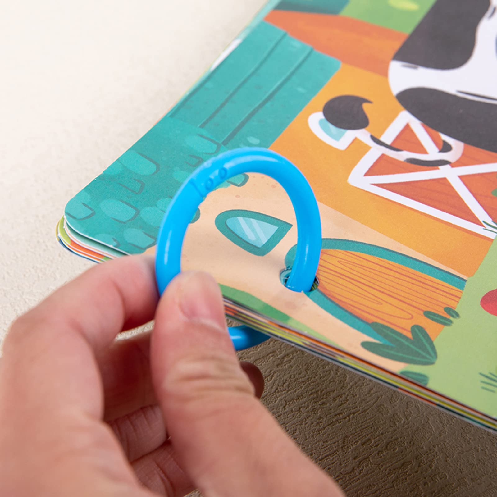 Trending Products New Early Learning Educational Toys Baby Busy Book Activity Farm Montessori Busy Book for Kids - Imagen 2