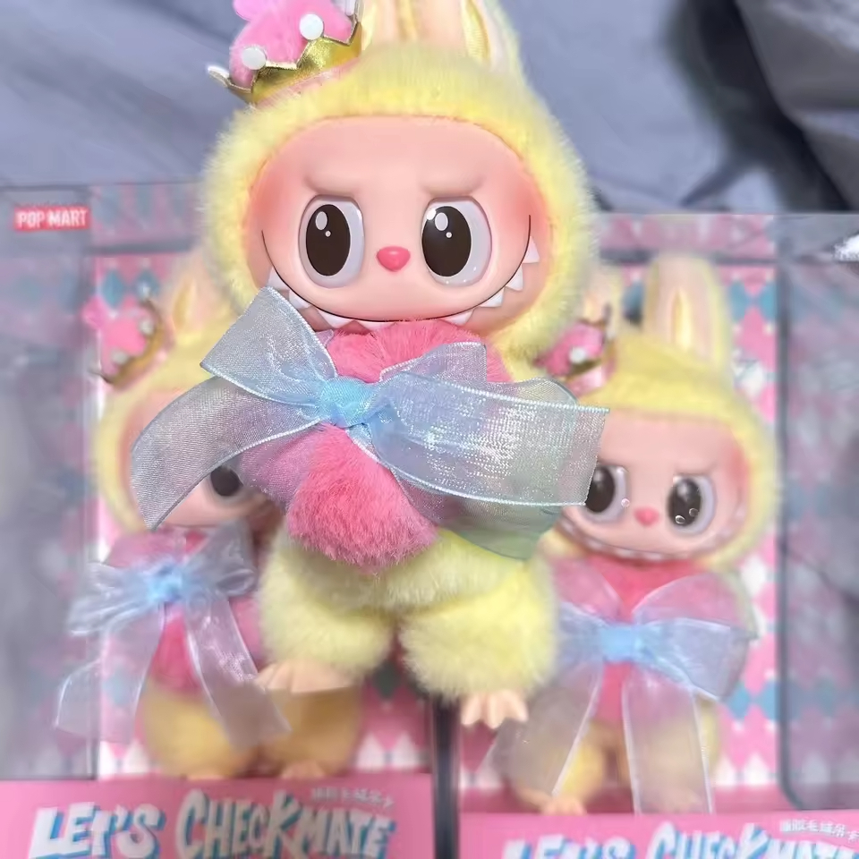 Wholesale Pop Mart V3 Monsters Let's Checkmate Figure Pendant Labubu Blind Box