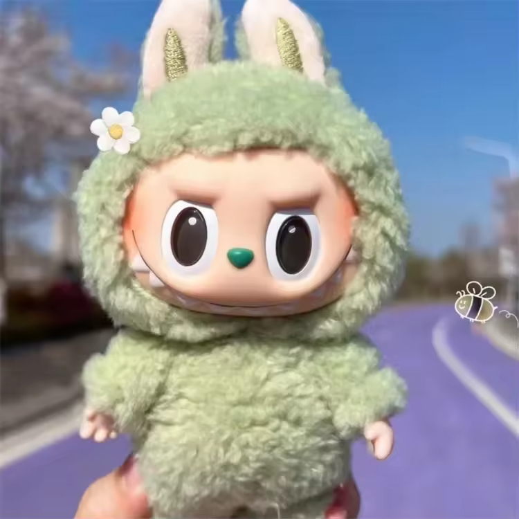 Pop Mart V3 – boîte aveugle, poupées, 6 pièces, figurines en peluche en vinyle, ensemble Labubu, vente en gros - Image 2
