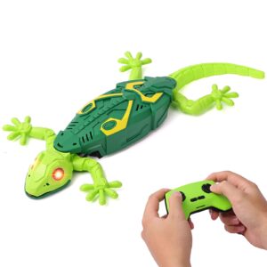 New IR Wall Crawler Gecko Rechargeable Infrared Remote Control Robot Toy RC Wall Crawler Gecko