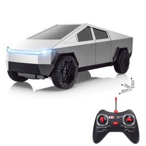 1:24 Cybertruck Pickup Alloy Metal Off-road Vehicles Simulation Sound and Light Car Model