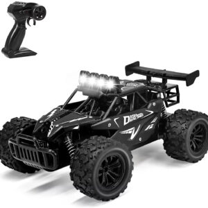 1:16 2.4Voiture télécommandée haute vitesse 20 KM/H GHz avec phare LED