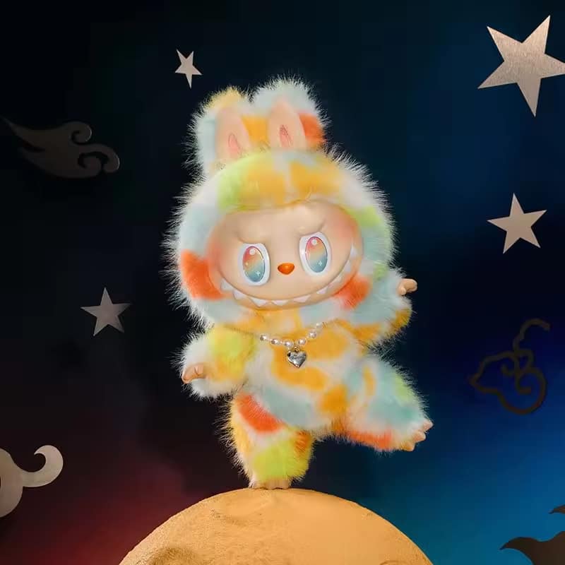 Venta al por mayor Pop Mart Labubu Rock The Universe muñeco de peluche de vinilo