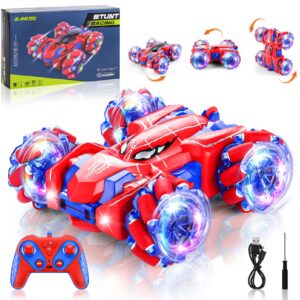 Hot Trending Products 4WD 2.4Ghz RC Stunt Cars Double 360° Rotating Sided Off-Road Spider Remote Control Car for Kids