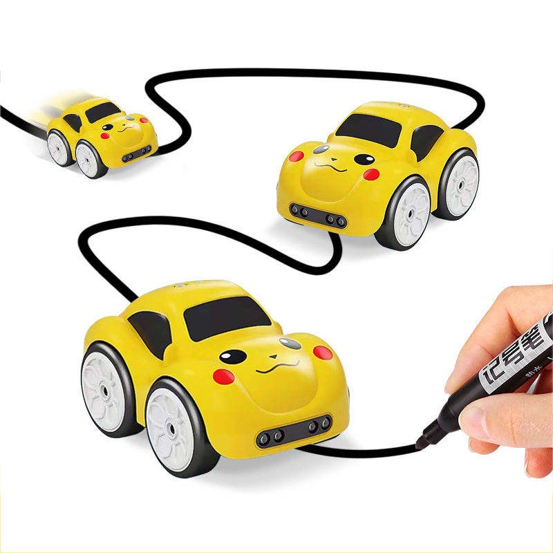 Coche de dibujos animados de control remoto