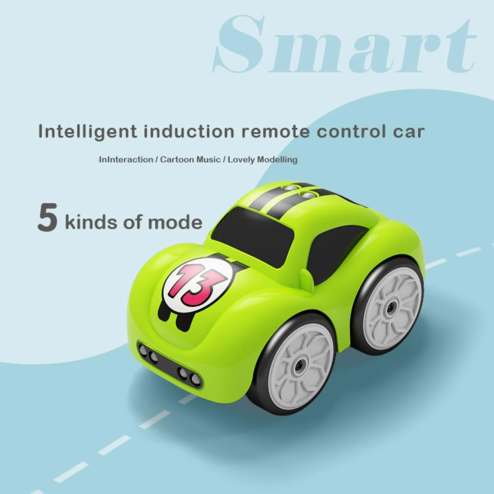 Remote Control Magic Induction Cartoon Car with Intelligent Gesture Sensing Mini Electric Vehicle Rc Car Toy - Imagen 6