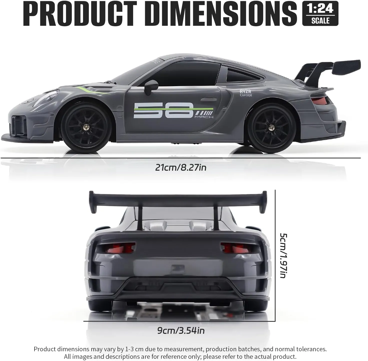 1 24 Maßstab 4WD 2 4GHz High Speed 20KMH LED-Verbindungslicht-Set für den Innenbereich, Mini-Elektro-Rennsport, voll ferngesteuertes Drift-RC-Auto - Bild 8