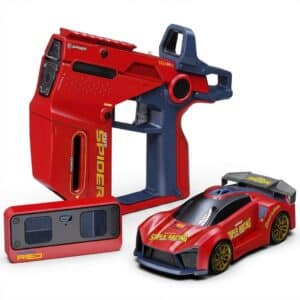 Innovative 2.4G Sensor Chase Game Dual Remotes Ejection Launcher Parent Child Interactive Battle RC Car Set