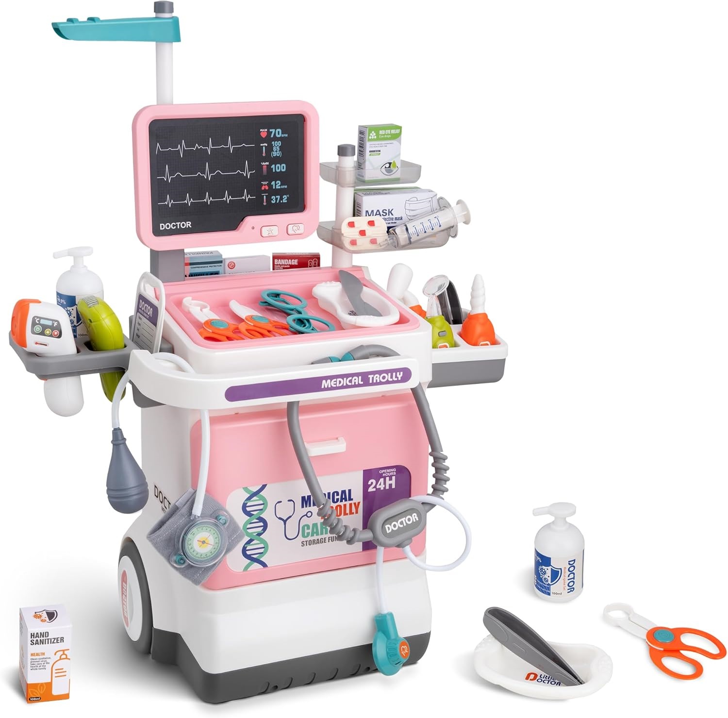 Juego de juguetes médicos para niños pequeños