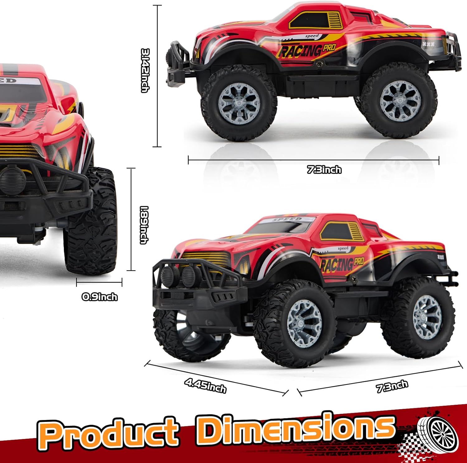 Atacado 2,4 GHz 1:20 Cool Indoor Outdoor With Bright LED Lights Kids Toys Gift Remote Control Off Road Vehicle RC Car - Imagem 7