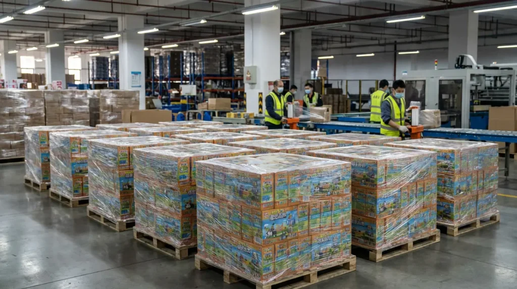 500 Cajas de juguetes PCS MOQ listas para exportar desde la fábrica de Chenghai
