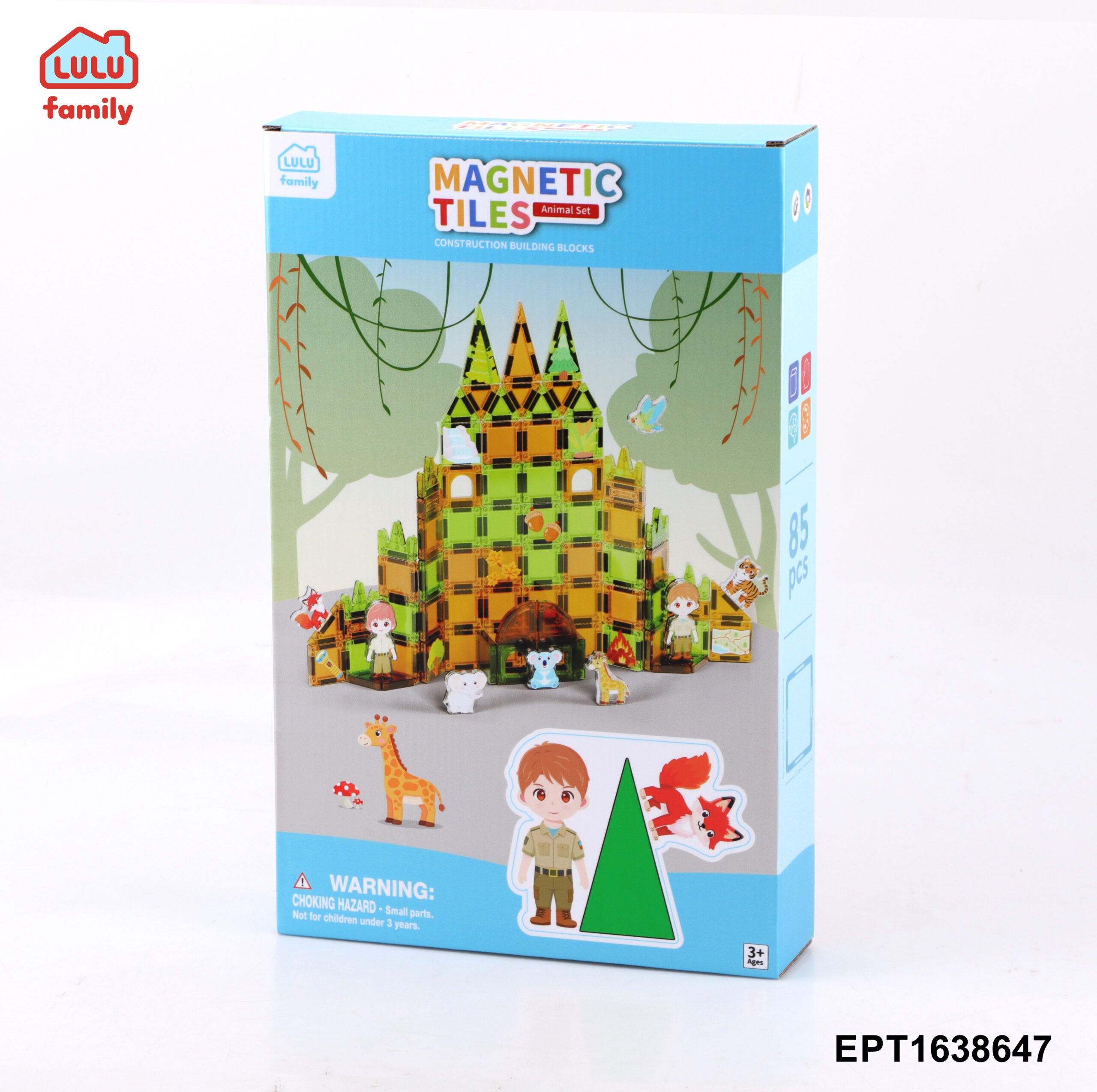 2026 Quantidade mínima de chegada nova 1 Dropshipping Wholesale Creative Kids Educational Construction Blocks Magnetic Tiles Set - Imagem 11