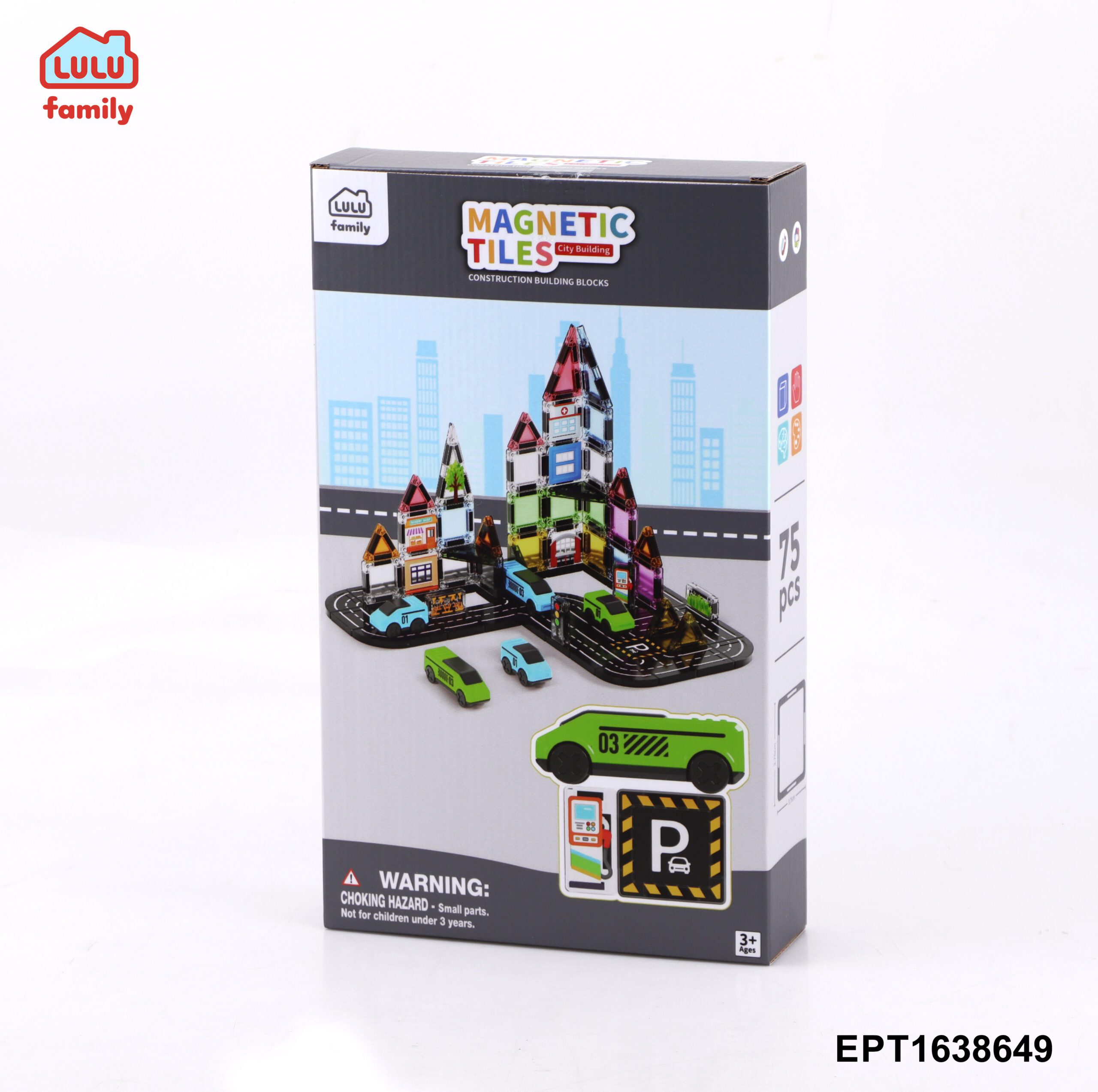 2026 Quantidade mínima de chegada nova 1 Dropshipping Wholesale Creative Kids Educational Construction Blocks Magnetic Tiles Set - Imagem 9