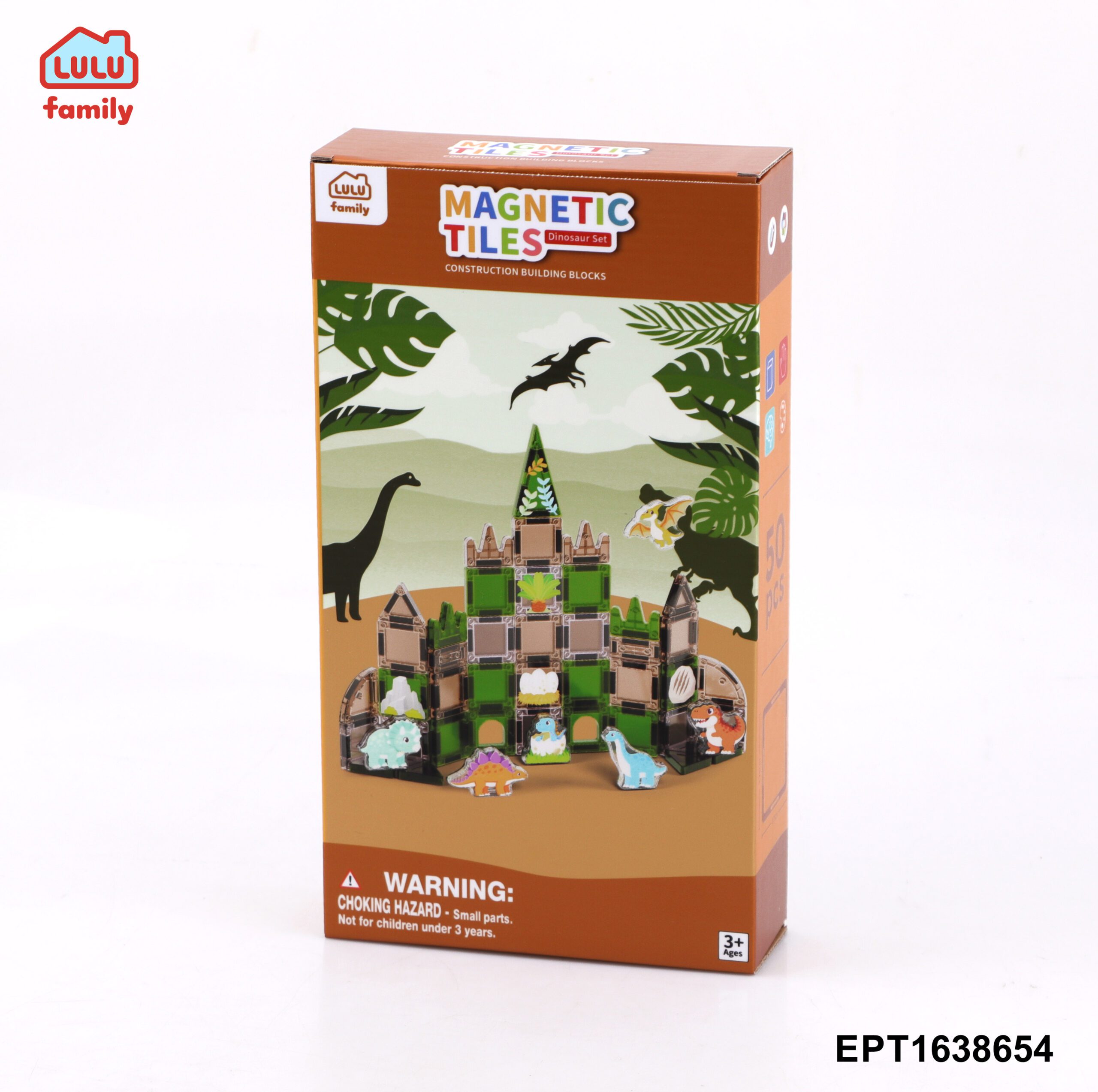 2026 Quantidade mínima de chegada nova 1 Dropshipping Wholesale Creative Kids Educational Construction Blocks Magnetic Tiles Set - Imagem 6
