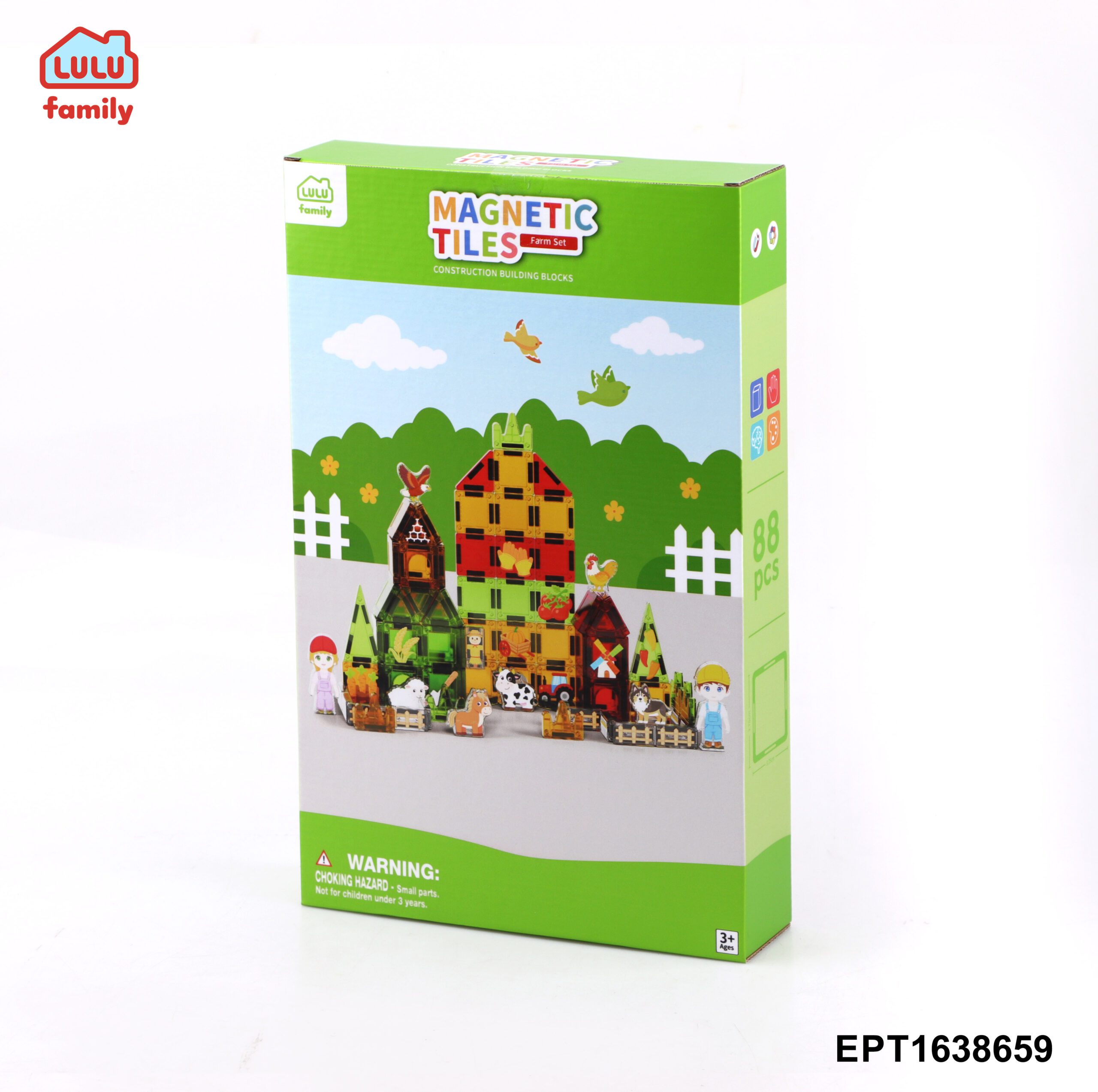 2026 Quantidade mínima de chegada nova 1 Dropshipping Wholesale Creative Kids Educational Construction Blocks Magnetic Tiles Set - Imagem 18