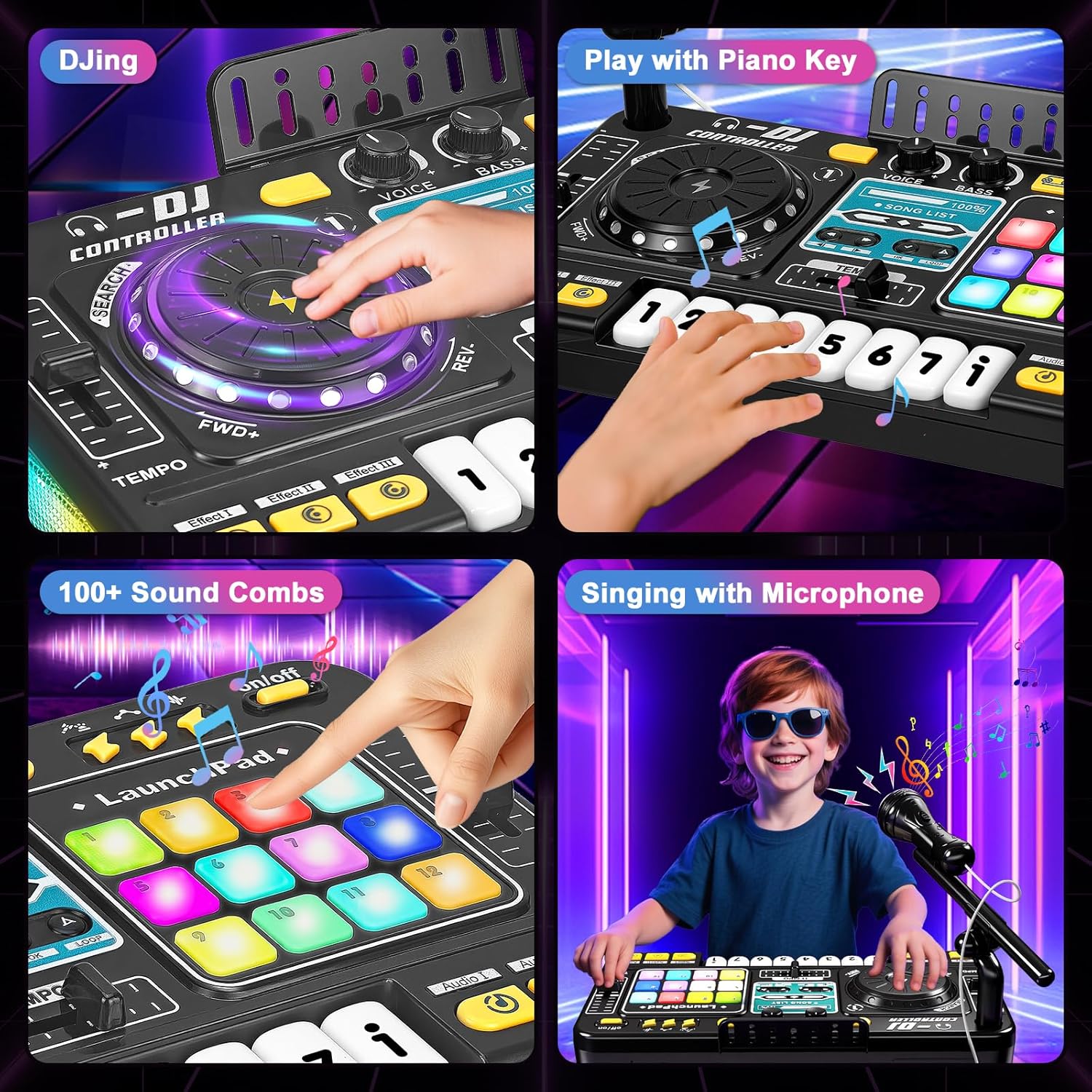 Wholesale Kids DJ Mixing Table Toy - Image 6