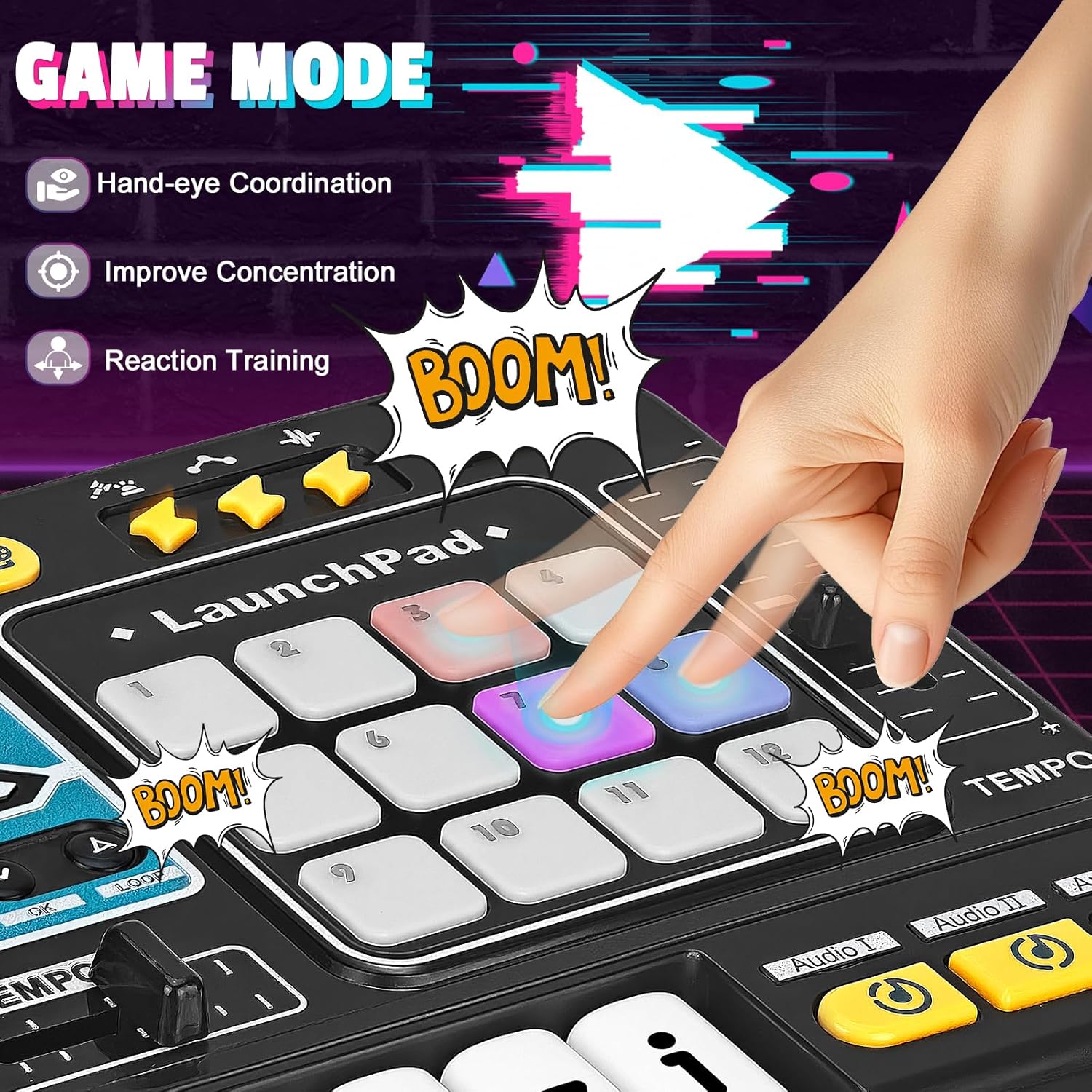 Wholesale Kids DJ Mixing Table Toy - Image 4
