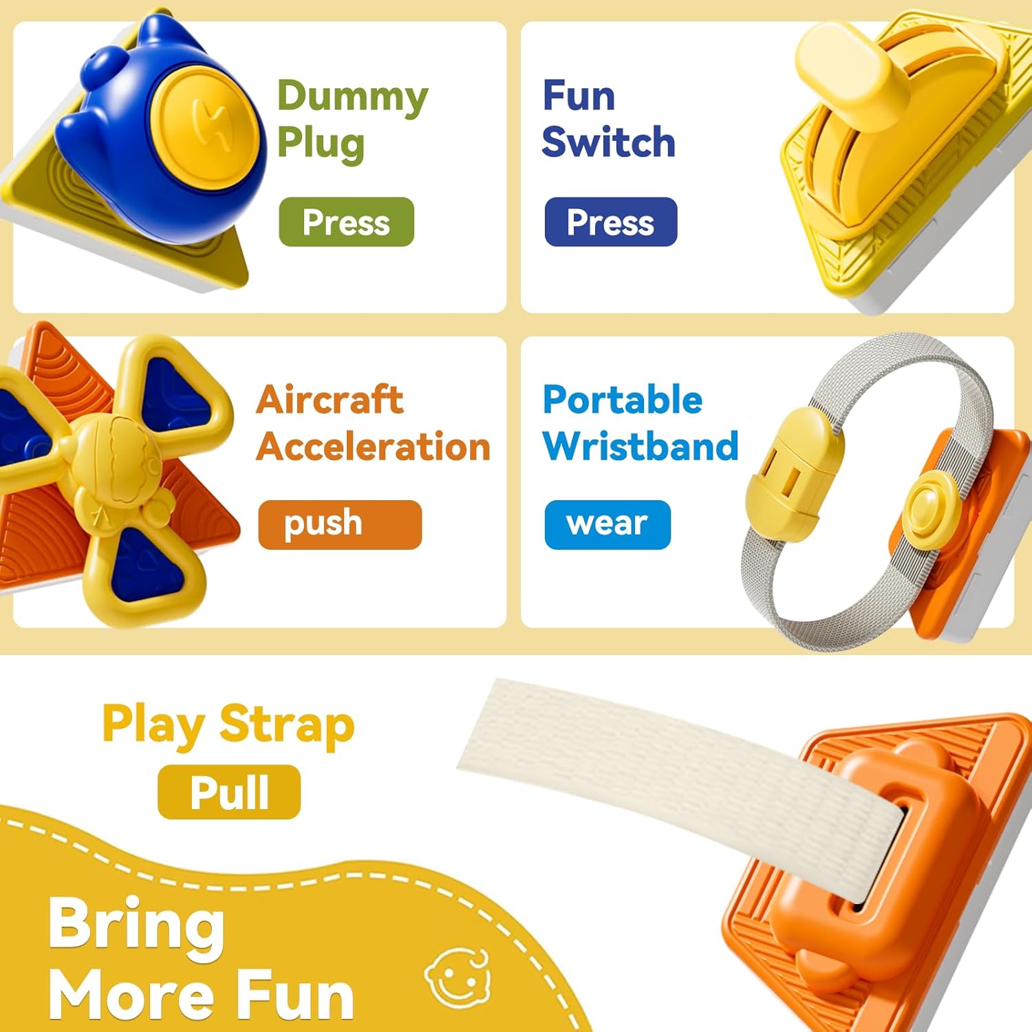 Wholesale 22 in 1 Busy Board Activity Cube with Gears and Steering Wheel - Image 6