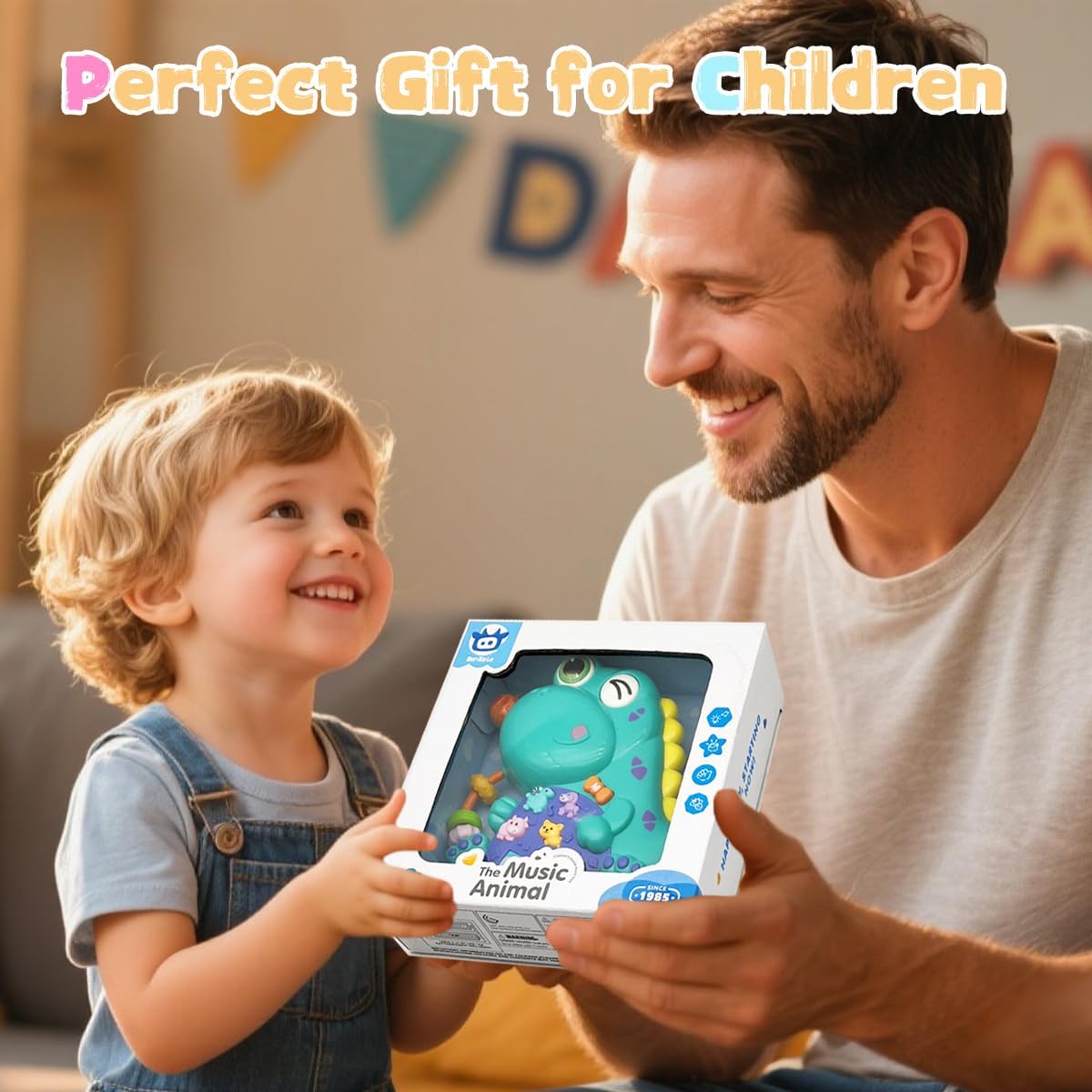 Wholesale Dinosaur Baby Piano Toy with Lights Music and Early Learning Activities - Image 3