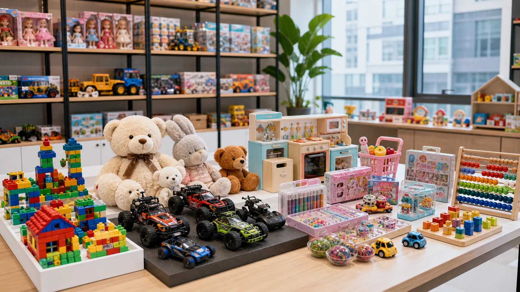 Wholesale toy categories for different sales channels