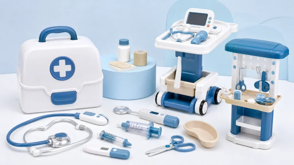 Doctor pretend play toys for distributors and retailers