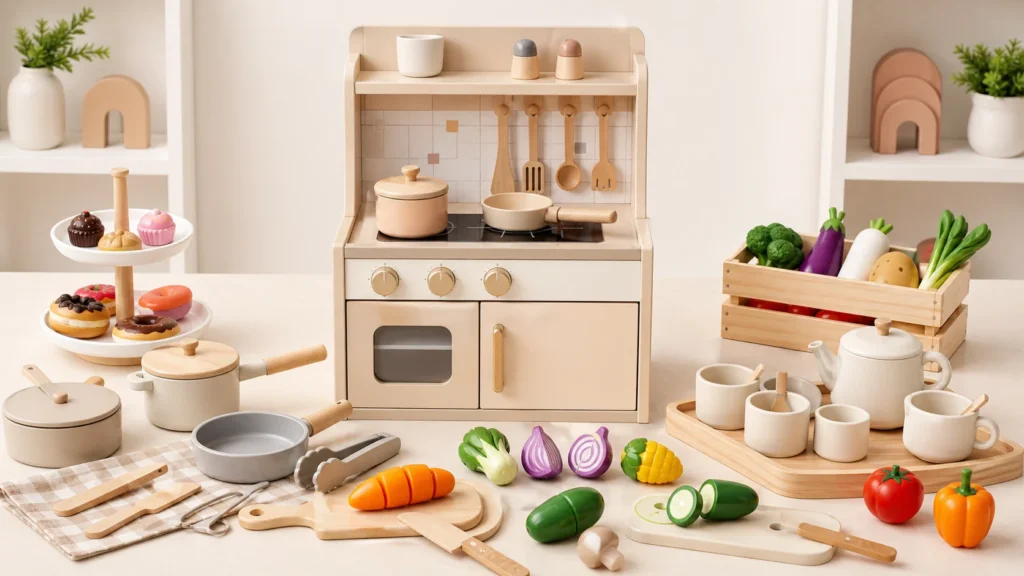 Kitchen pretend play toys for wholesale buyers