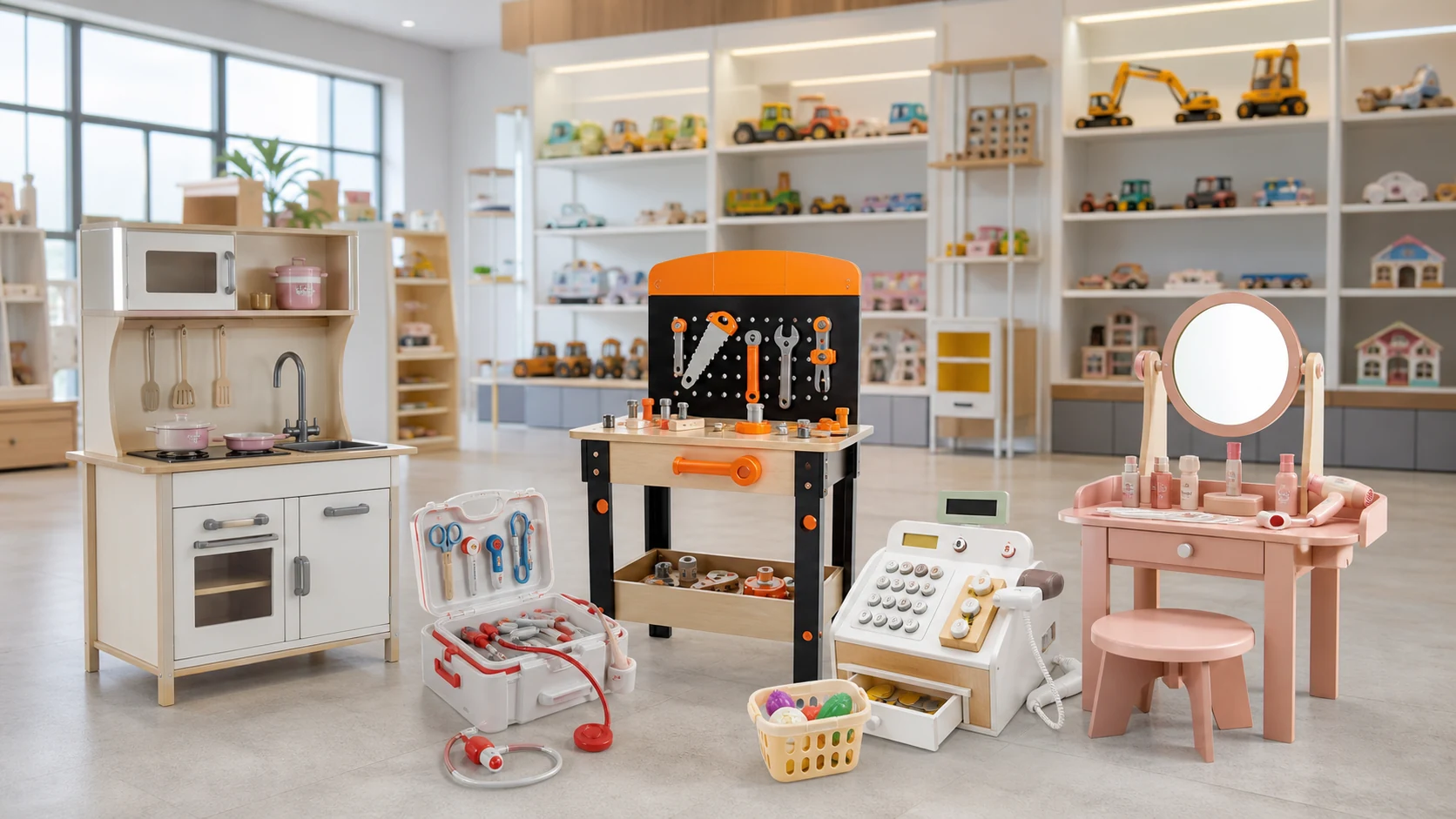 Pretend play toys sourcing from China for importers